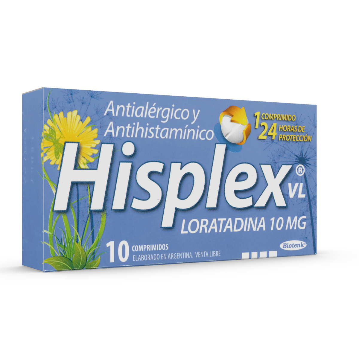 Loratadina 10 Mg Compx 10 Hisplex Marbe Sa Droguería